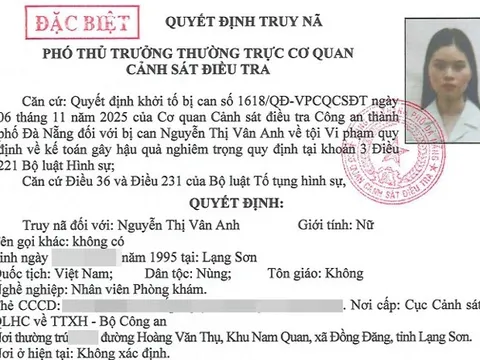 Truy nã đặc biệt nữ kế toán Nguyễn Thị Vân Anh, truy tìm 3 đối tượng