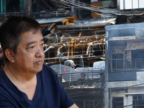 Hiện trường tan hoang sau vụ cháy trong chợ Nhị Thiên Đường: Nhà cửa hàng hóa bị thiêu rụi sau một đêm, người dân ngậm ngùi đi thuê trọ sát Tết