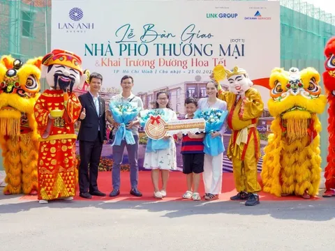 Lan Anh Avenue chính thức bàn giao nhà & khai trương đường hoa Tết