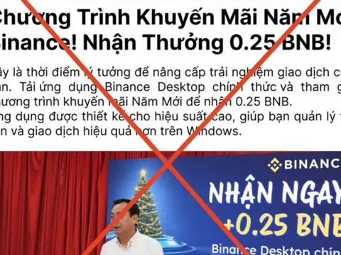 Cảnh báo vụ việc cắt ghép hình ảnh giả mạo Cục Du lịch để quảng cáo tiền ảo