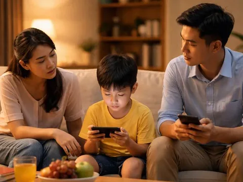 Cho trẻ dùng điện thoại từ mấy tuổi là phù hợp?