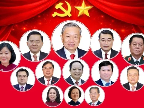 Chi tiết nhân sự Ban Bí thư Trung ương Đảng khoá XIV