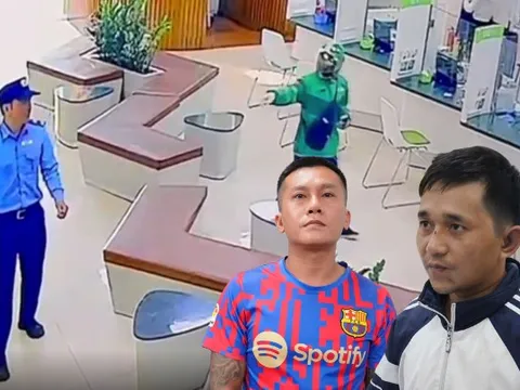 3 hiện trường trong vụ cướp ngân hàng Gia Lai do Phạm Anh Tài và Lê Văn Ân thực hiện