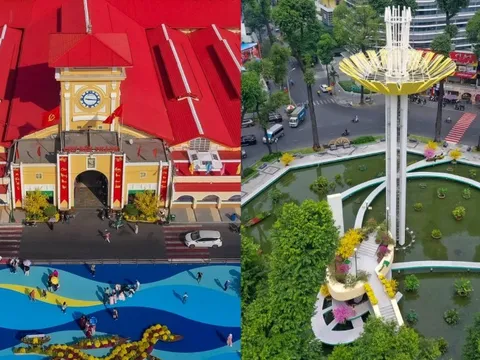 Loạt công trình biểu tượng trăm tuổi của TP.HCM “thay áo mới”: Trung tâm giờ nhìn lạ quá!