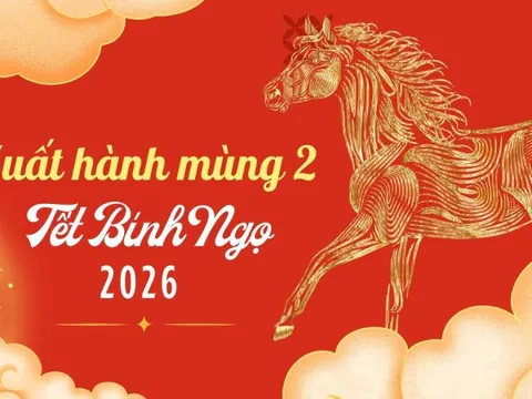 Hướng tốt, giờ đẹp xuất hành ngày mùng 2 Tết Bính Ngọ 2026