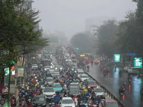 Miền Bắc chuyển mưa nhỏ, sương mù