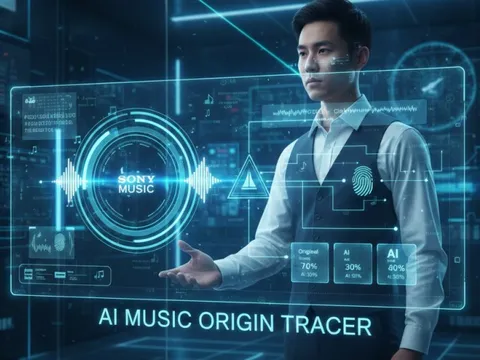 Sony ra mắt công nghệ truy vết nhạc do AI tạo