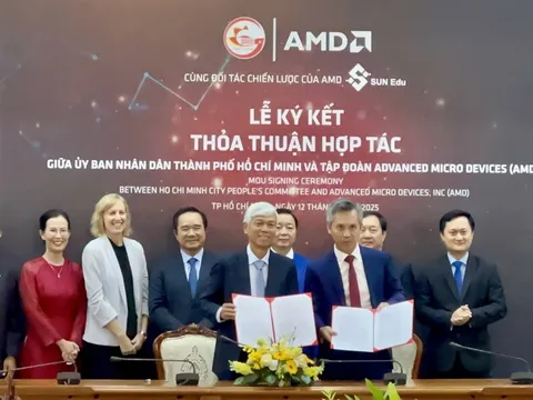 TP HCM và tập đoàn AMD ký kết hợp tác phát triển công nghệ cao và AI