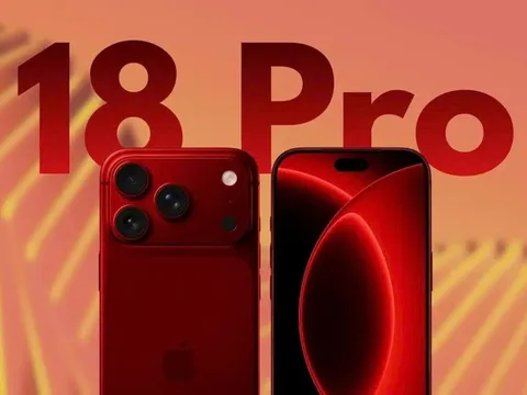 Rò rỉ iPhone 18 Pro: Đỏ đậm lần đầu xuất hiện, Face ID ẩn dưới màn hình