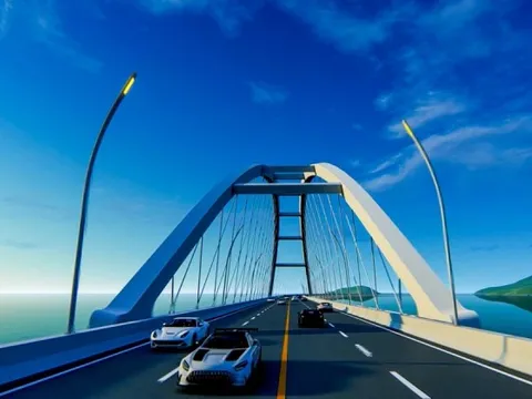 Nhà thầu lo ‘sốt vó’ vì thiếu cát thi công cầu vượt biển ra đảo Hòn Khoai