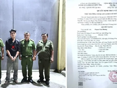 Bắt Phạm Văn Hoàng sinh năm 1989