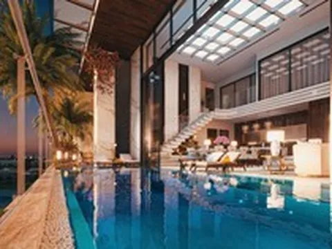 Nghệ thuật chế tác không gian từ những vật liệu tinh tuyển tại Noble Crystal Long Bien