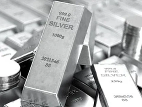 Giá bạc hôm nay (1/4): Giá bạc trong nước và thế giới bật tăng sau khi căng thẳng Trung Đông giảm nhiệt