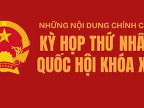 [Infographic] - Những nội dung chính của Kỳ họp thứ nhất Quốc hội khóa XVI