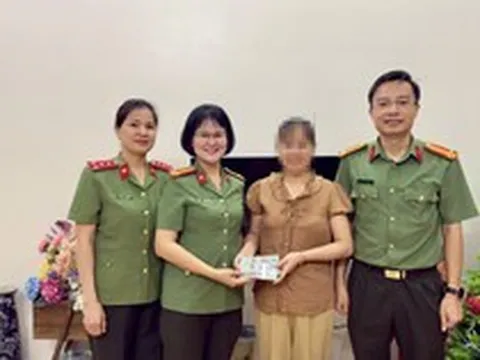 Tài khoản ngân hàng có giao dịch 100 triệu đồng, nữ trung tá công an lập tức rà soát và phát hiện điều bất thường