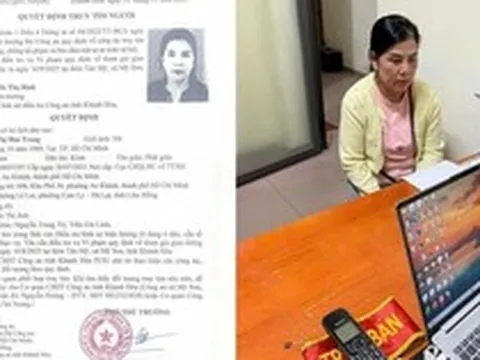 Thi hành lệnh bắt tạm giam Nguyễn Thị Mai Trang SN 1969