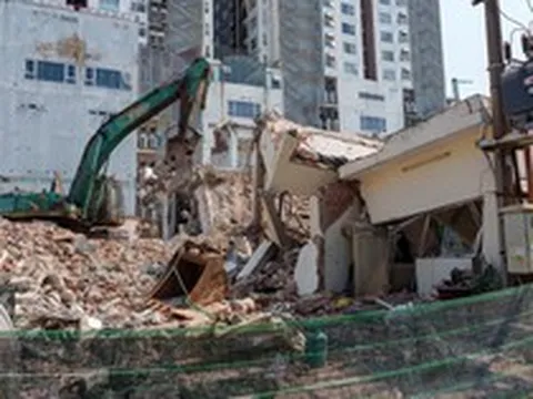 Công an vào cuộc vụ tháo dỡ công trình làm sập nhà dân ở trung tâm Đà Nẵng