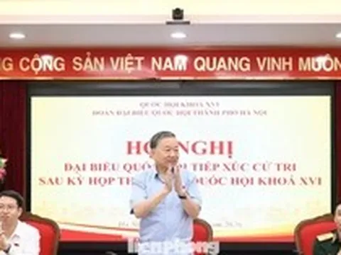 Tổng Bí thư, Chủ tịch nước Tô Lâm tiếp xúc cử tri Hà Nội