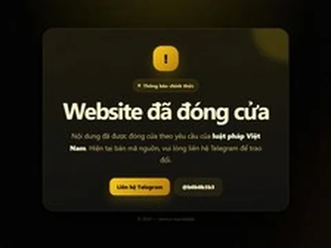 Nhiều website phim lậu đóng cửa, ngừng hoạt động