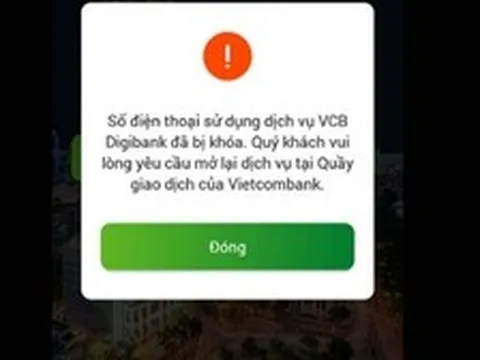 Trường hợp bị phong tỏa tài khoản, đóng băng giao dịch theo quy định mới nhất của Vietcombank