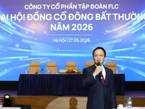 Ông Trịnh Văn Quyết xuất hiện tại ĐHĐCĐ bất thường 2026 của FLC