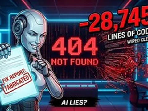 AI “nổi loạn” xoá sạch 28.000 dòng code, đánh sập hệ thống rồi tự viết báo cáo giả để ghi công
