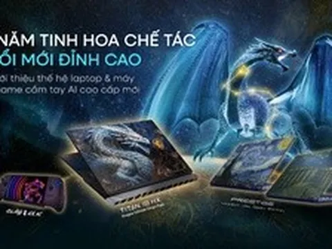 COMPUTEX 2026: MSI tiên phong với siêu phẩm Titan 18 HX và máy chơi game Claw 8 EX