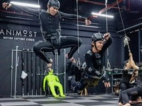 Bên trong studio mocap, nơi chuyển động được số hóa