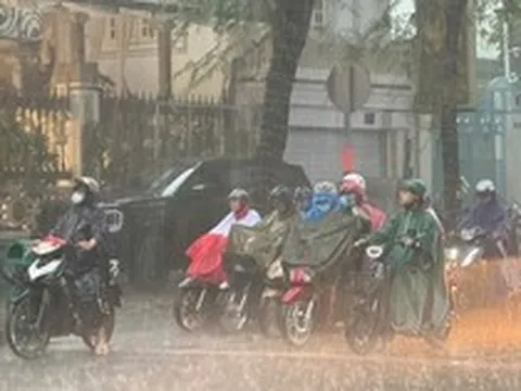 Miền Bắc sắp đón mưa to đến rất to nhiều ngày liên tiếp