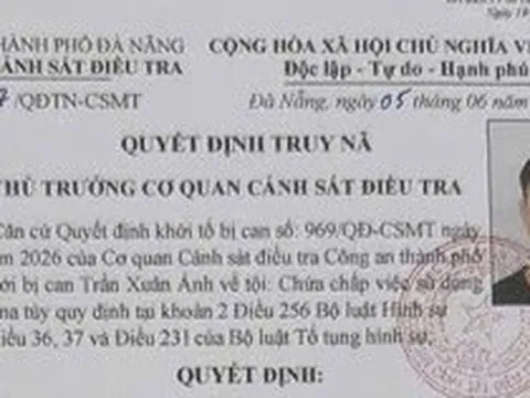 Truy nã Trần Xuân Ánh SN 1992, ai biết tung tích hãy liên hệ ngay SĐT 0905.447.407