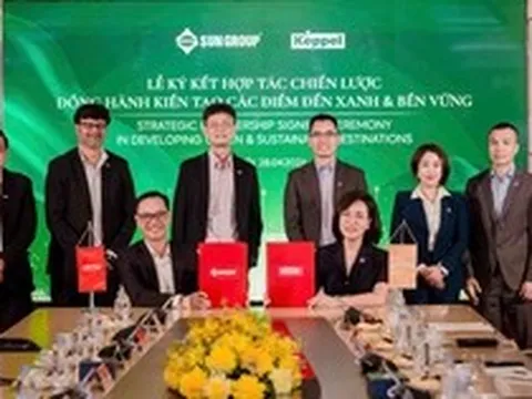 Keppel và Sun Group hợp tác phát triển hạ tầng năng lượng bền vững