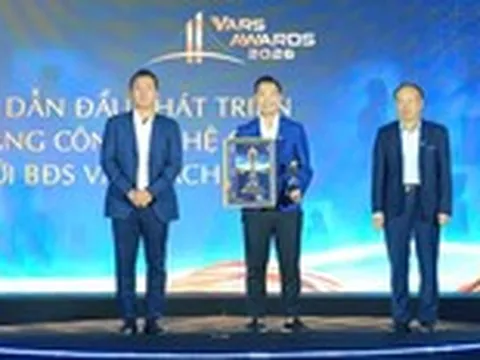 Thiên Khôi được vinh danh tại VARS Awards 2026