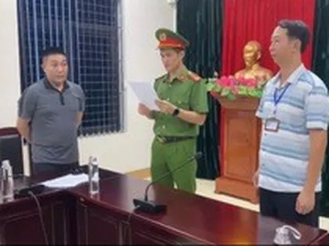 Thi hành lệnh bắt tạm giam Giám đốc Trần Đức Thắng SN 1979