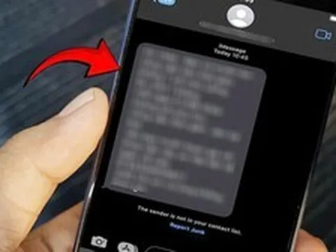 Công an thông báo đến tất cả những ai nhận được tin nhắn SMS có nội dung sau